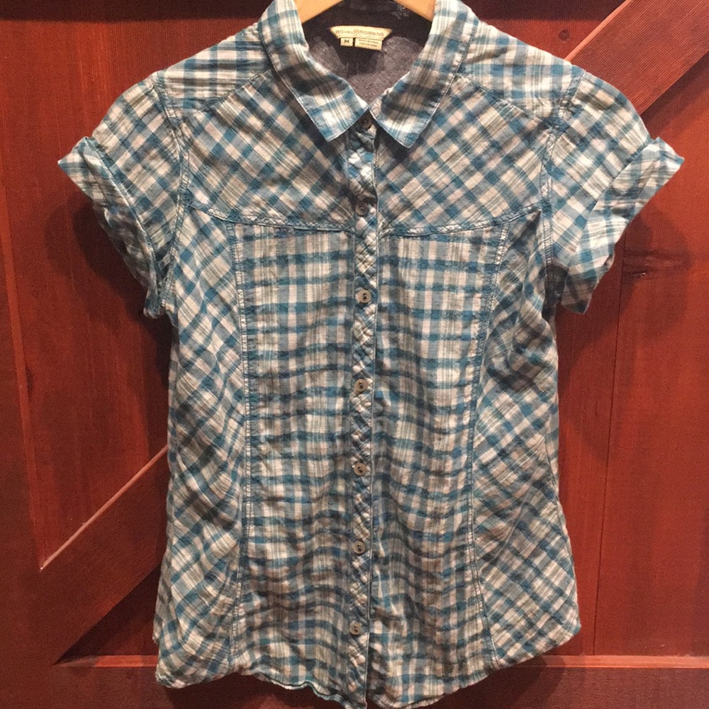Royal Robbins Plaid Short Sleeve